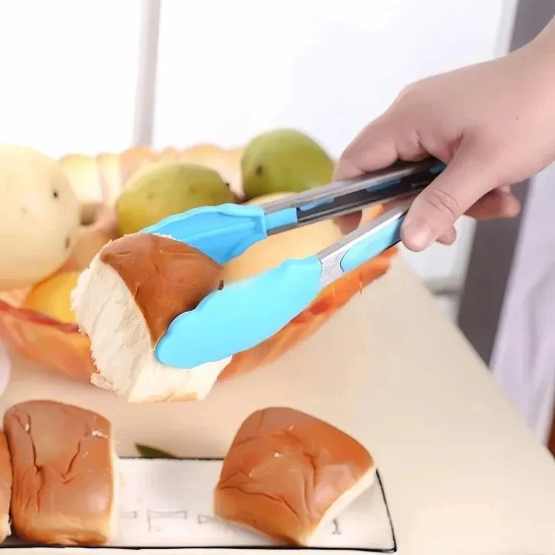 Stainless Steel Serving Tongs - LuxeServe Essentials