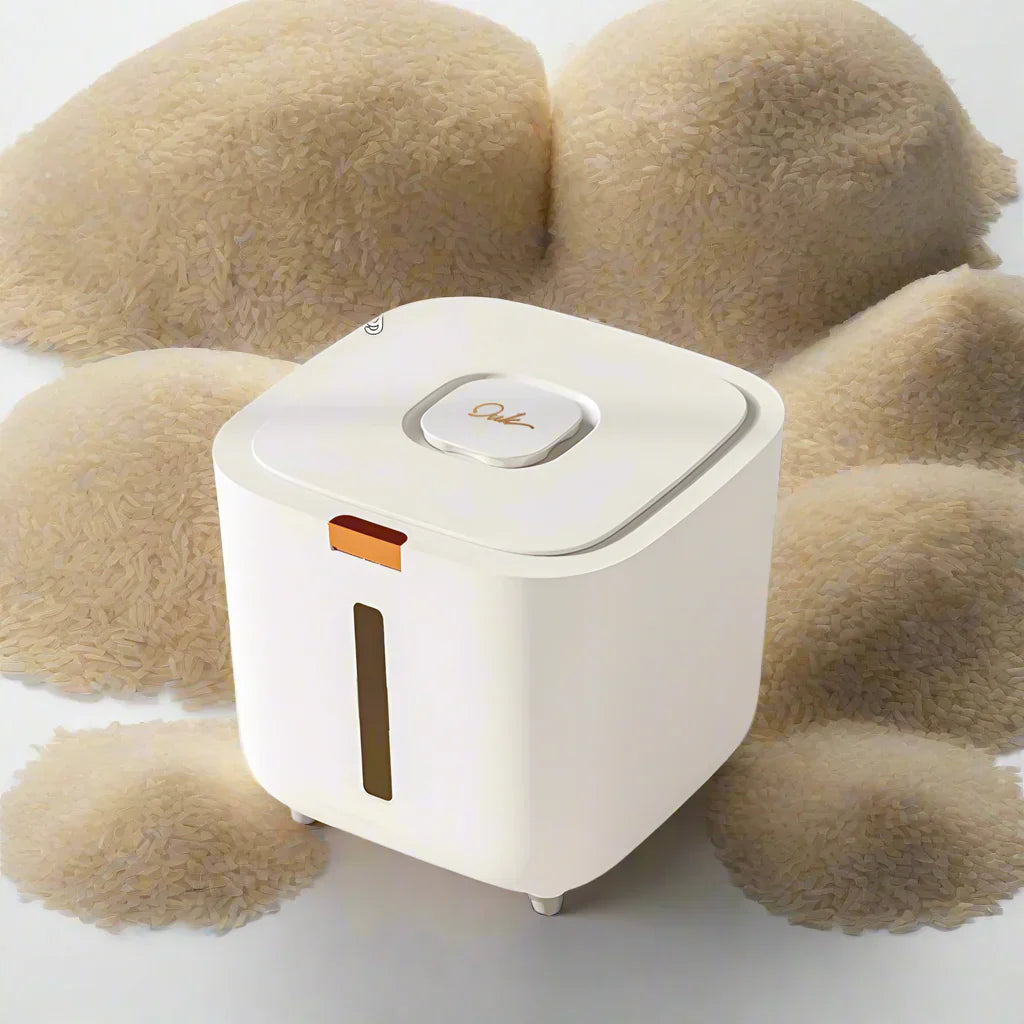 Airtight Rice Storage Container - PureGrain Essentials