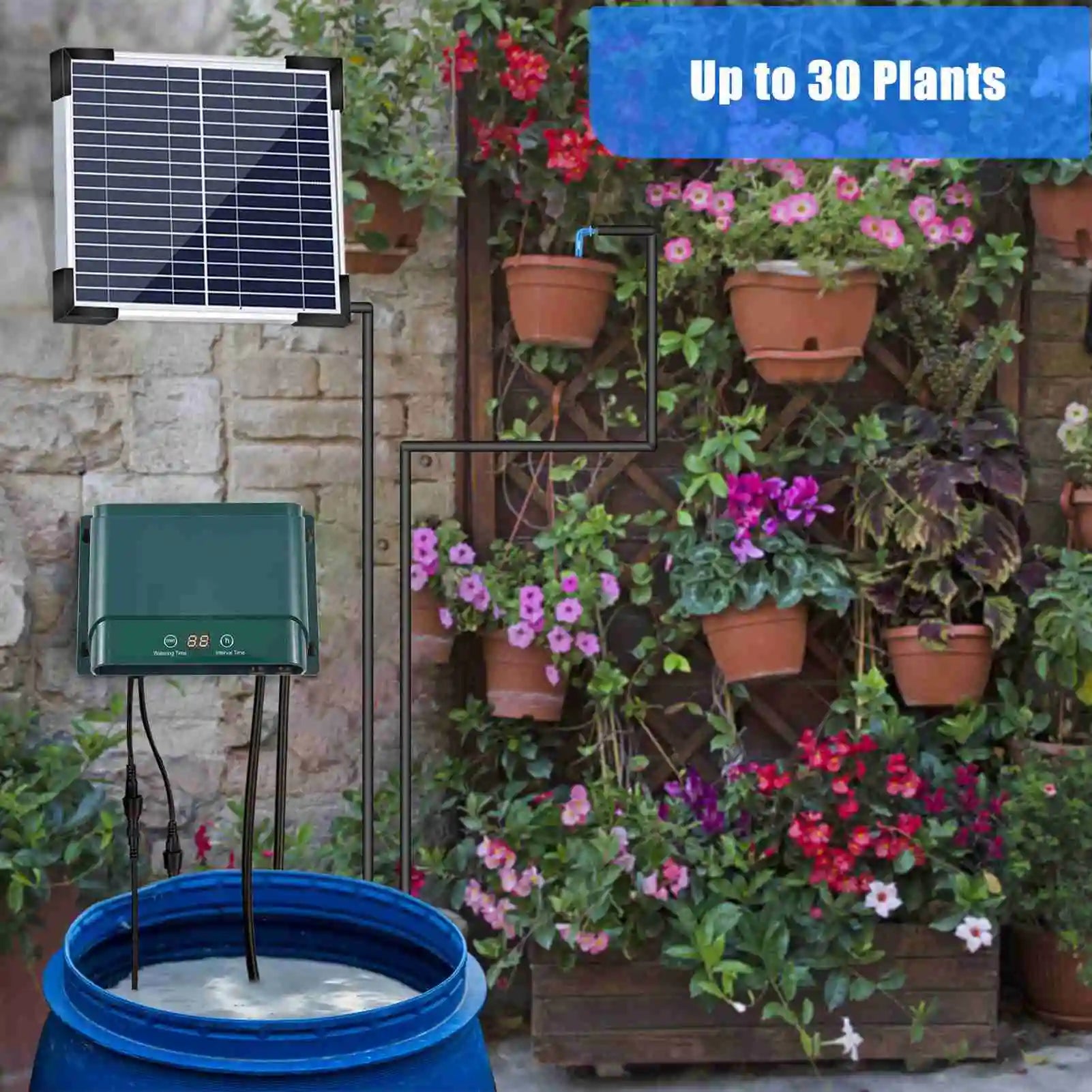 Solar Drip Irrigation System - EcoSprout Solutions