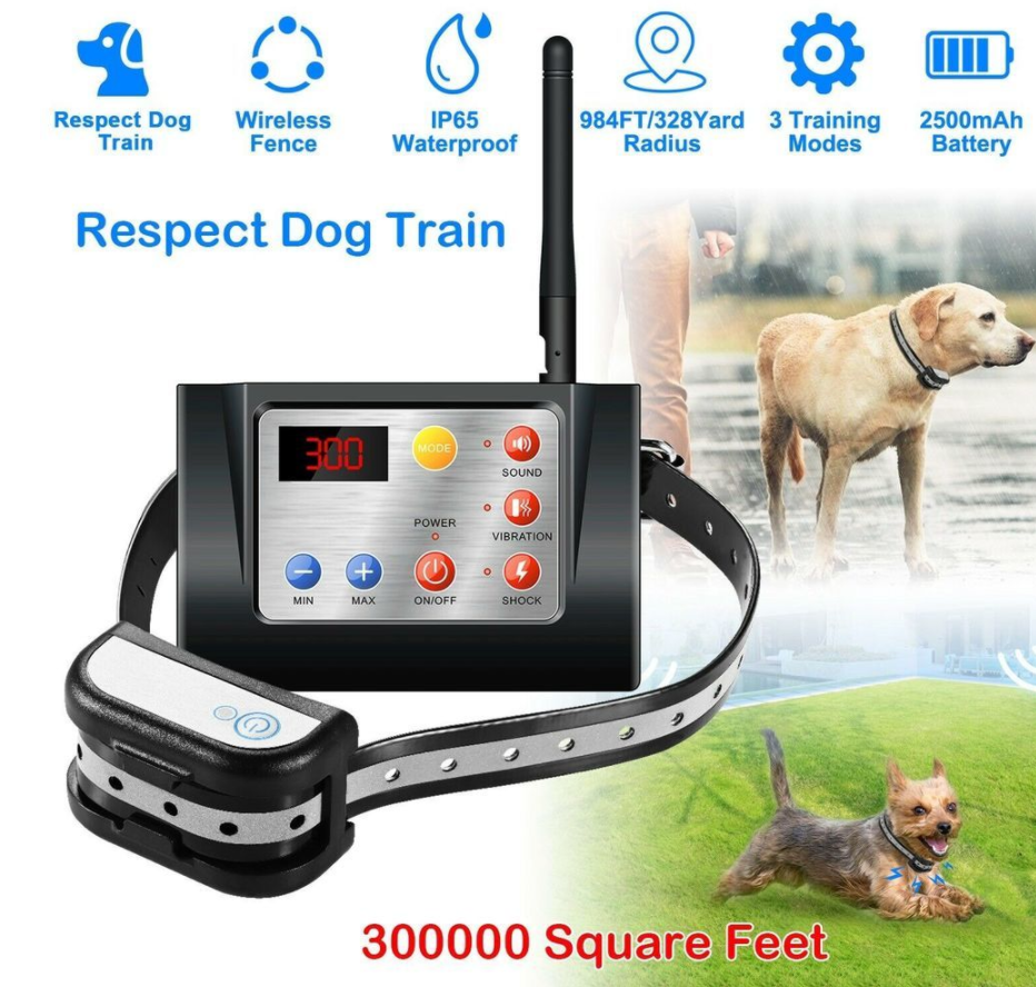 Invisible Wireless Dog Fence System - PetGuard Pro
