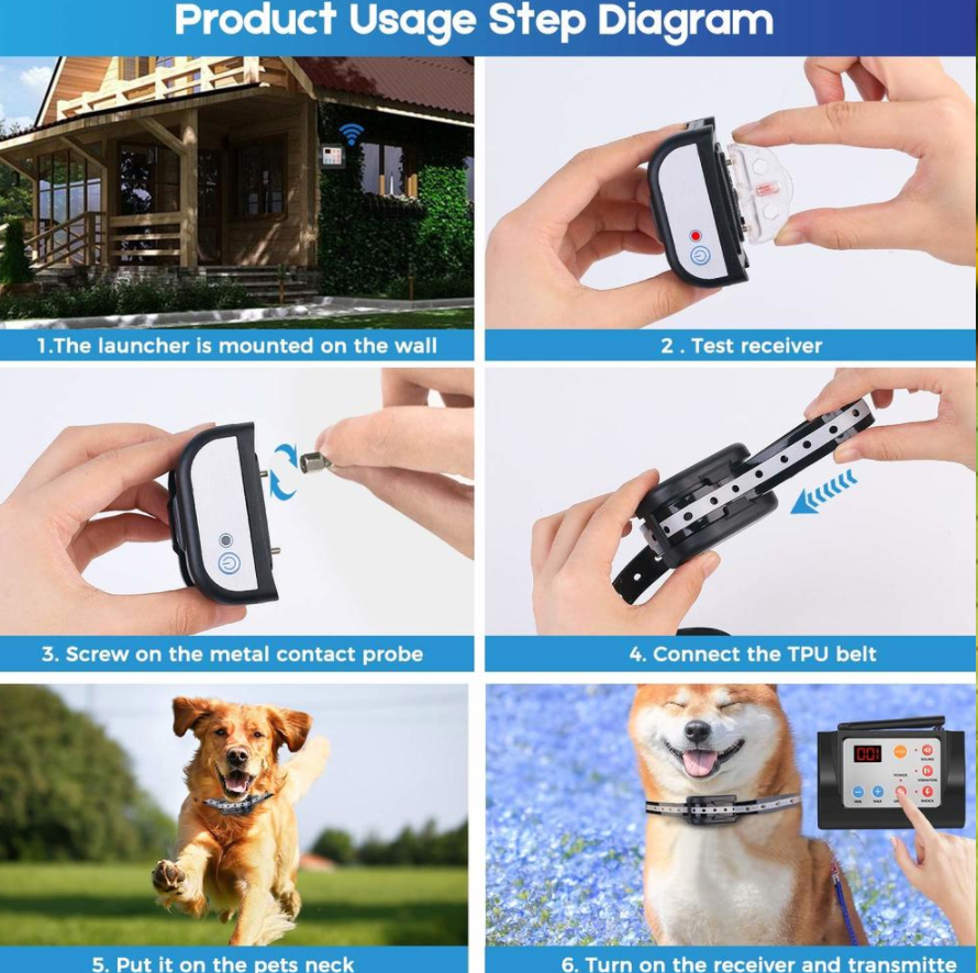 Invisible Wireless Dog Fence System - PetGuard Pro
