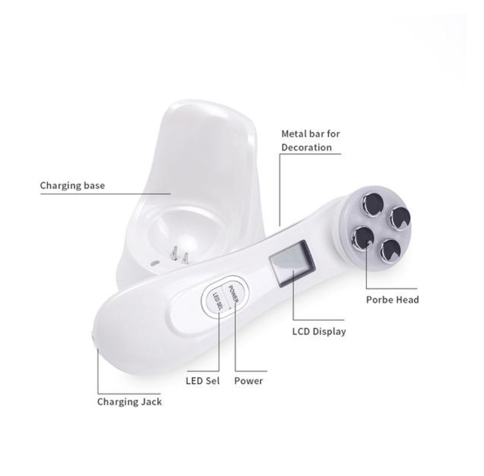 RF & EMS LED Photon Face Device - LuxeGlow