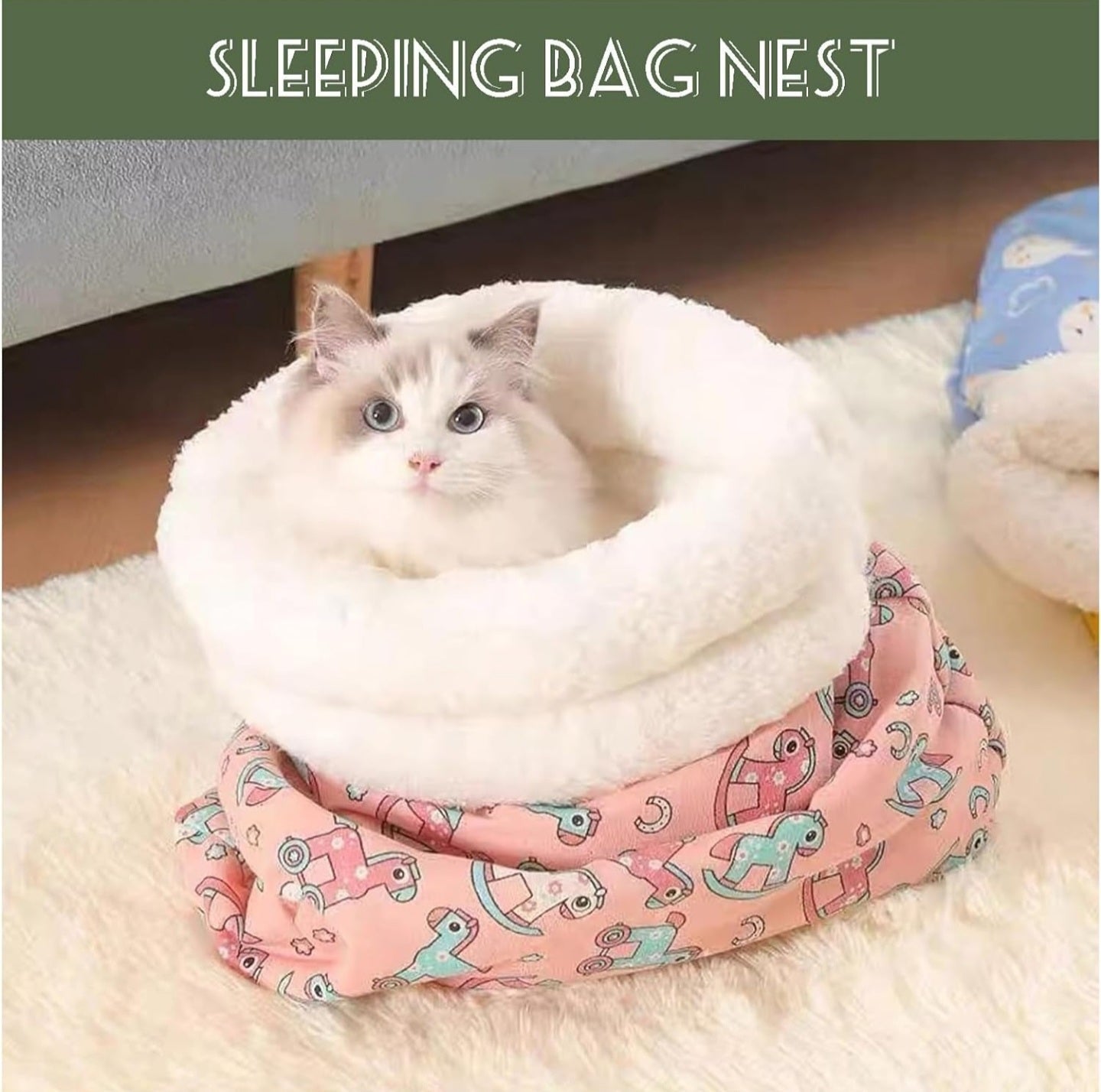 Cozy Cat Sleeping Pouch - FelineNest™