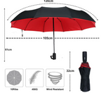 StormShield Windproof Umbrella - Premium Durability Design