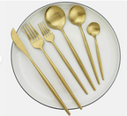 Sleek Minimalist Cutlery Set - LuxeTable