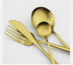 Sleek Minimalist Cutlery Set - LuxeTable