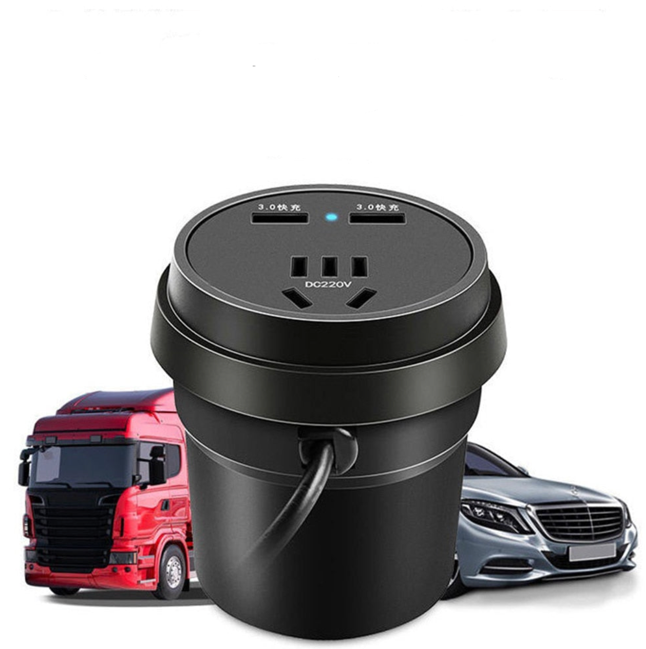 Power Station Cup Holder - LuxeTech Solutions