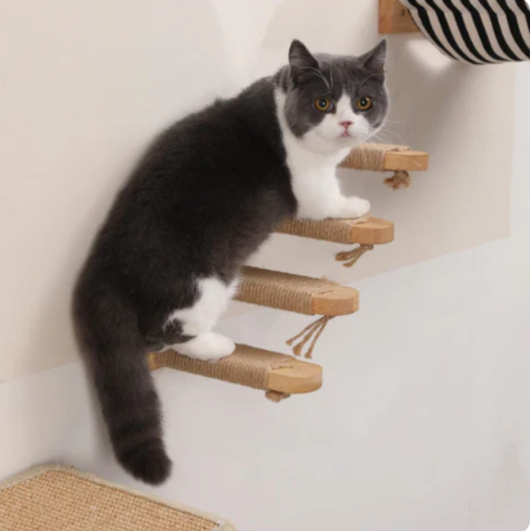 Cat Climbing Steps Deluxe - Purrfect Perch