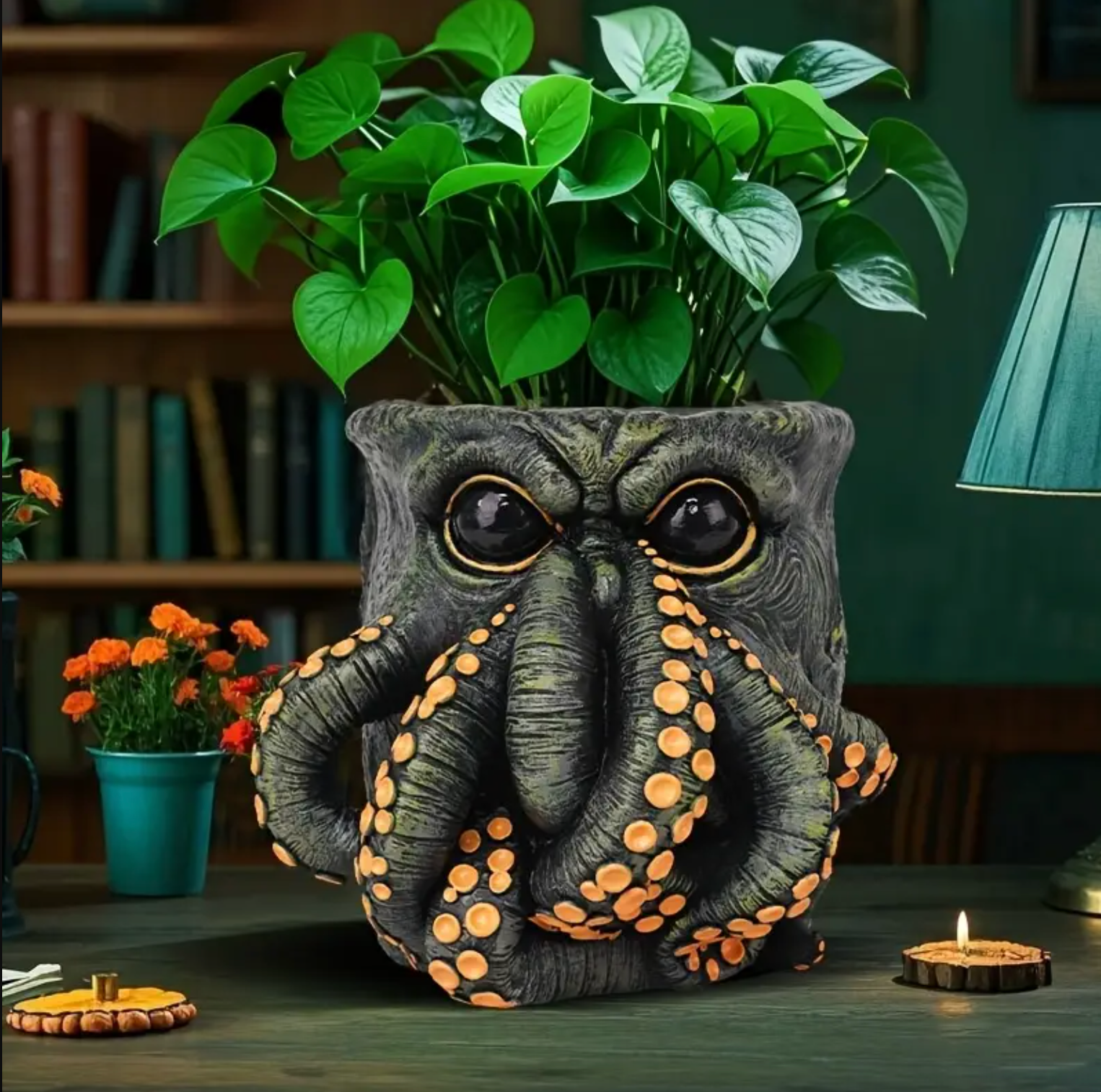 Mythic Octopus Planter - Oceanic Treasures Co.