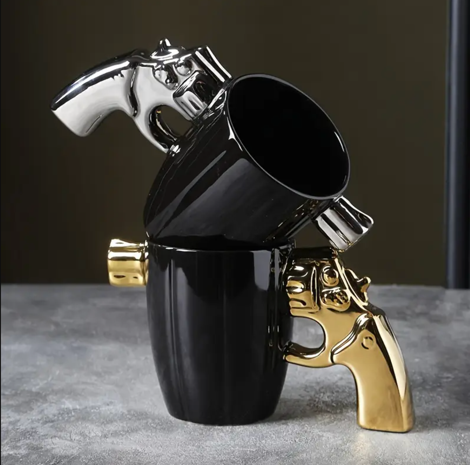 Bulletproof Revolver Mug - SteelSip™