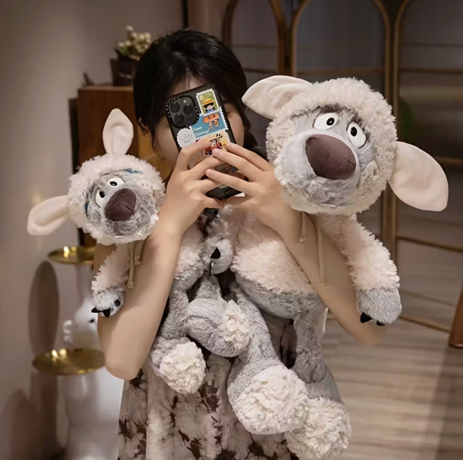 Wolf Plush Toy - CozyCuddle™ Sheep Disguise Design