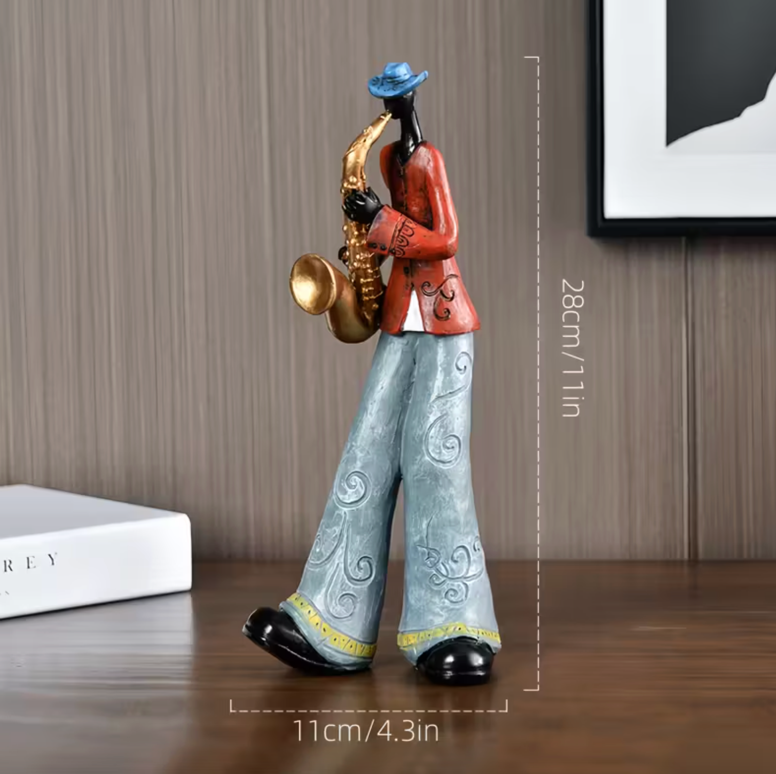 Vintage Jazz Band Figurines - HarmonyCraft Collectibles