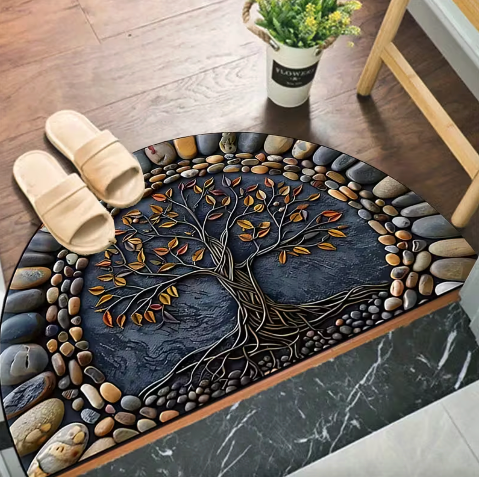 Rootstone™ Eco-Friendly Yoga Mat - TerraFlow
