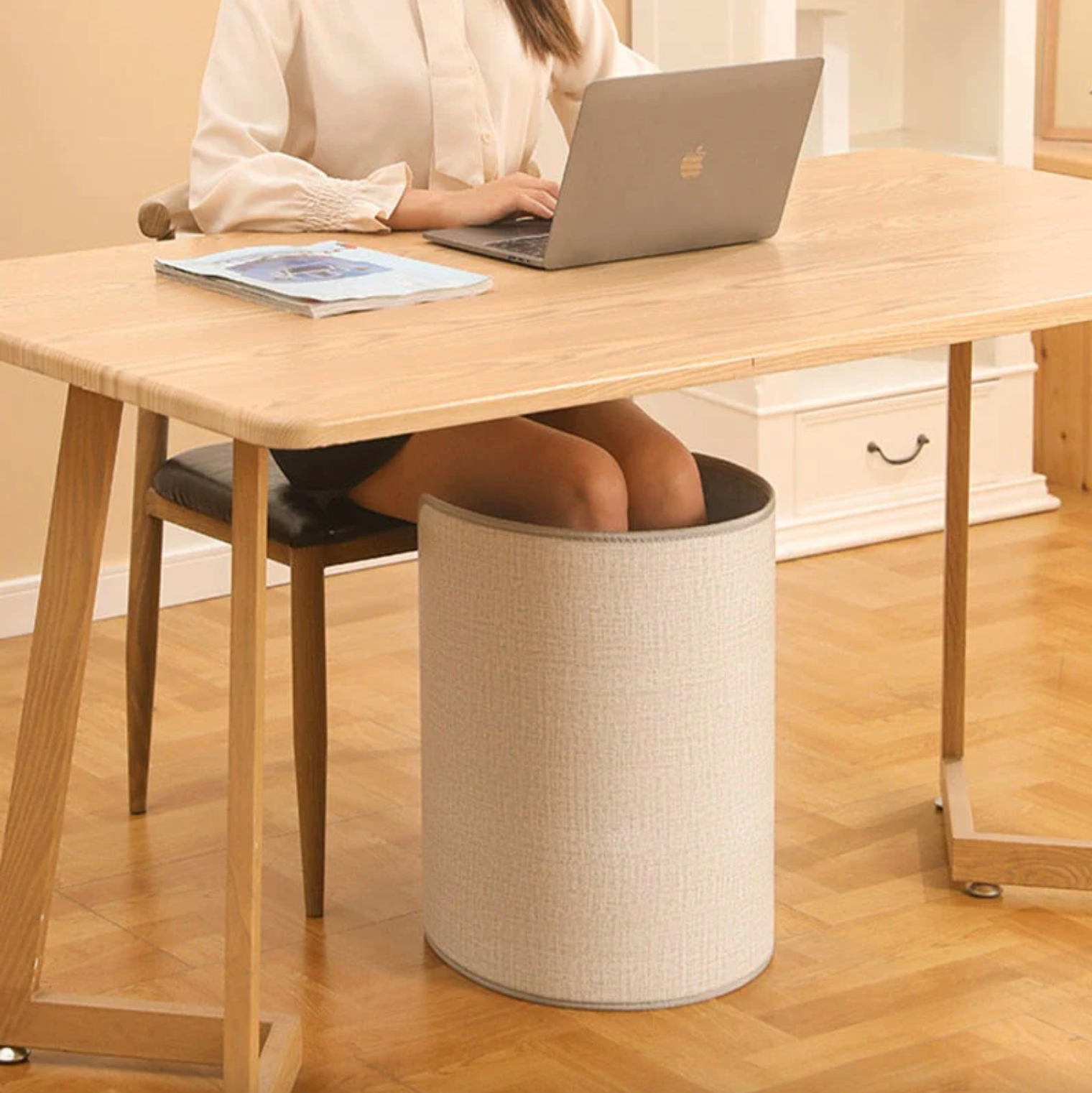 CozyHeat™ - Under-desk Personal Space Heater with Adjustable Thermostat