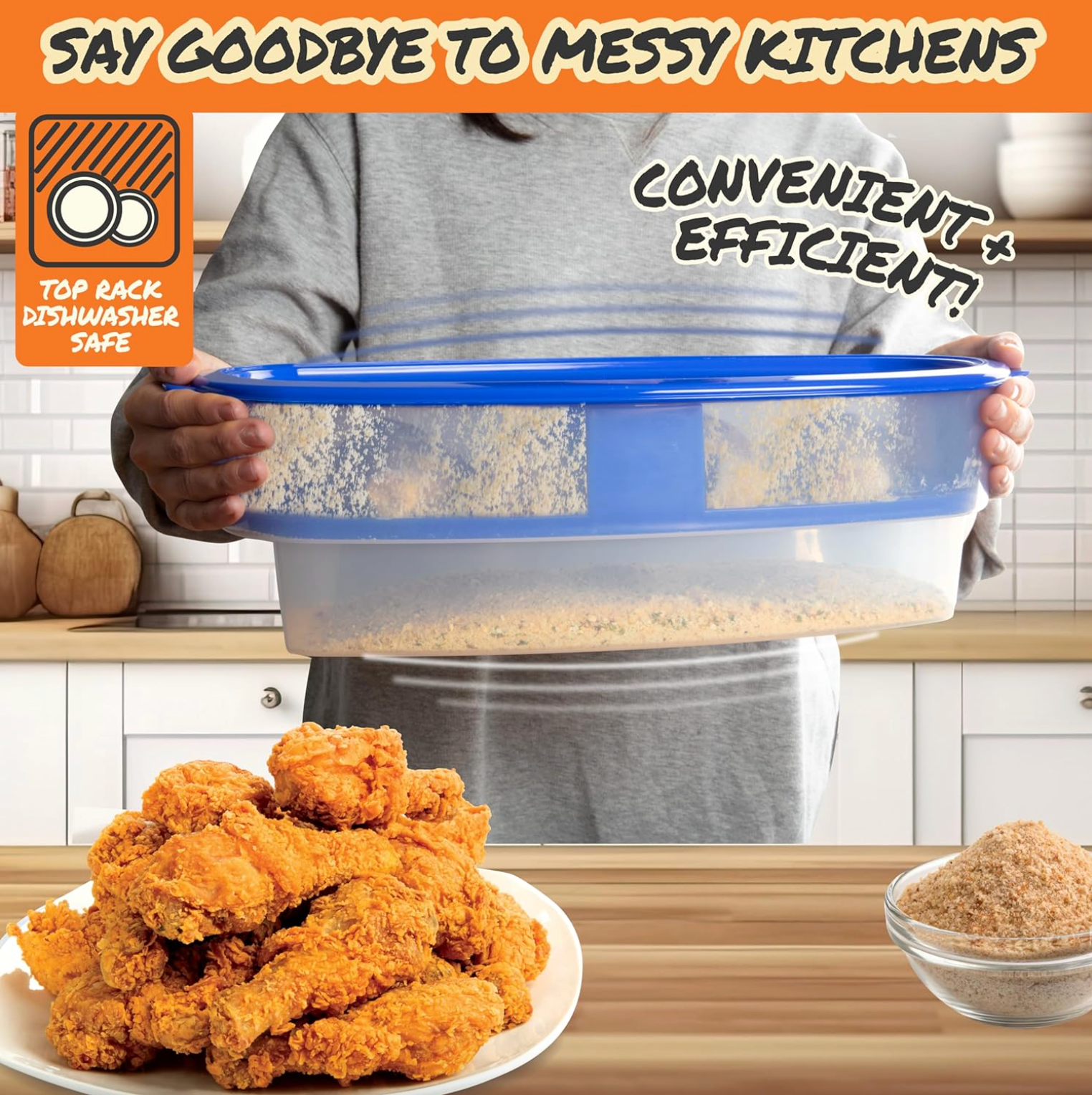 Mess-Free Breader - CulinaryCraft™