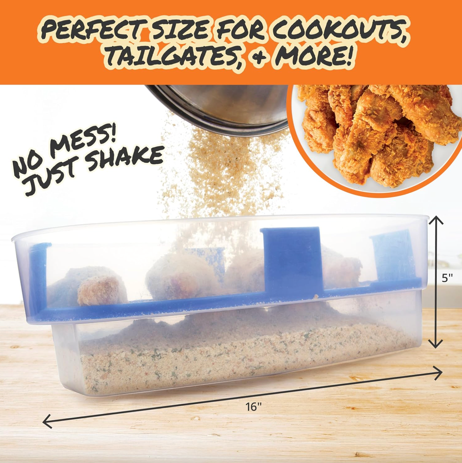 Mess-Free Breader - CulinaryCraft™