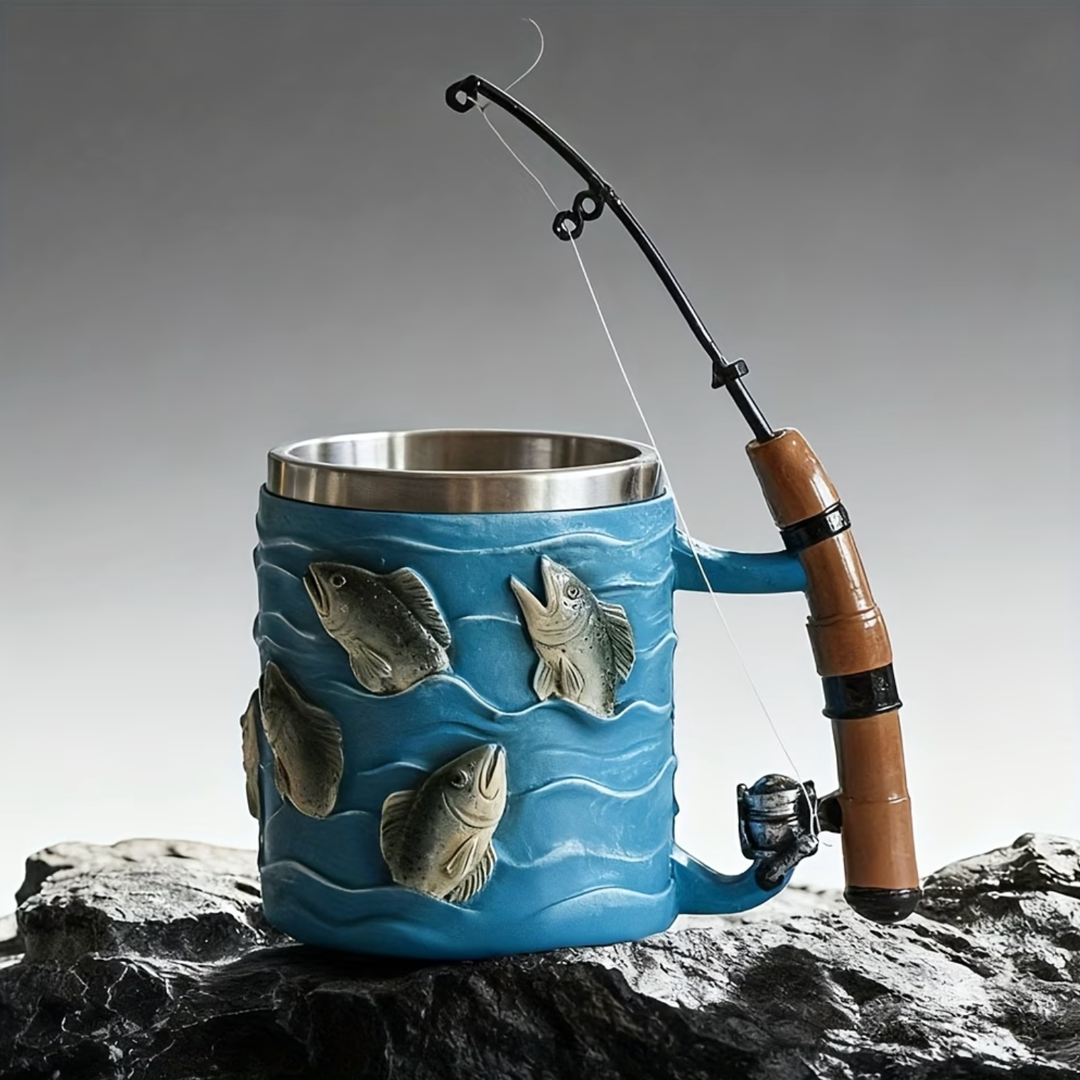 Fishing Mug - AquaCraft™ Insulated Design for Hot & Cold Drinks