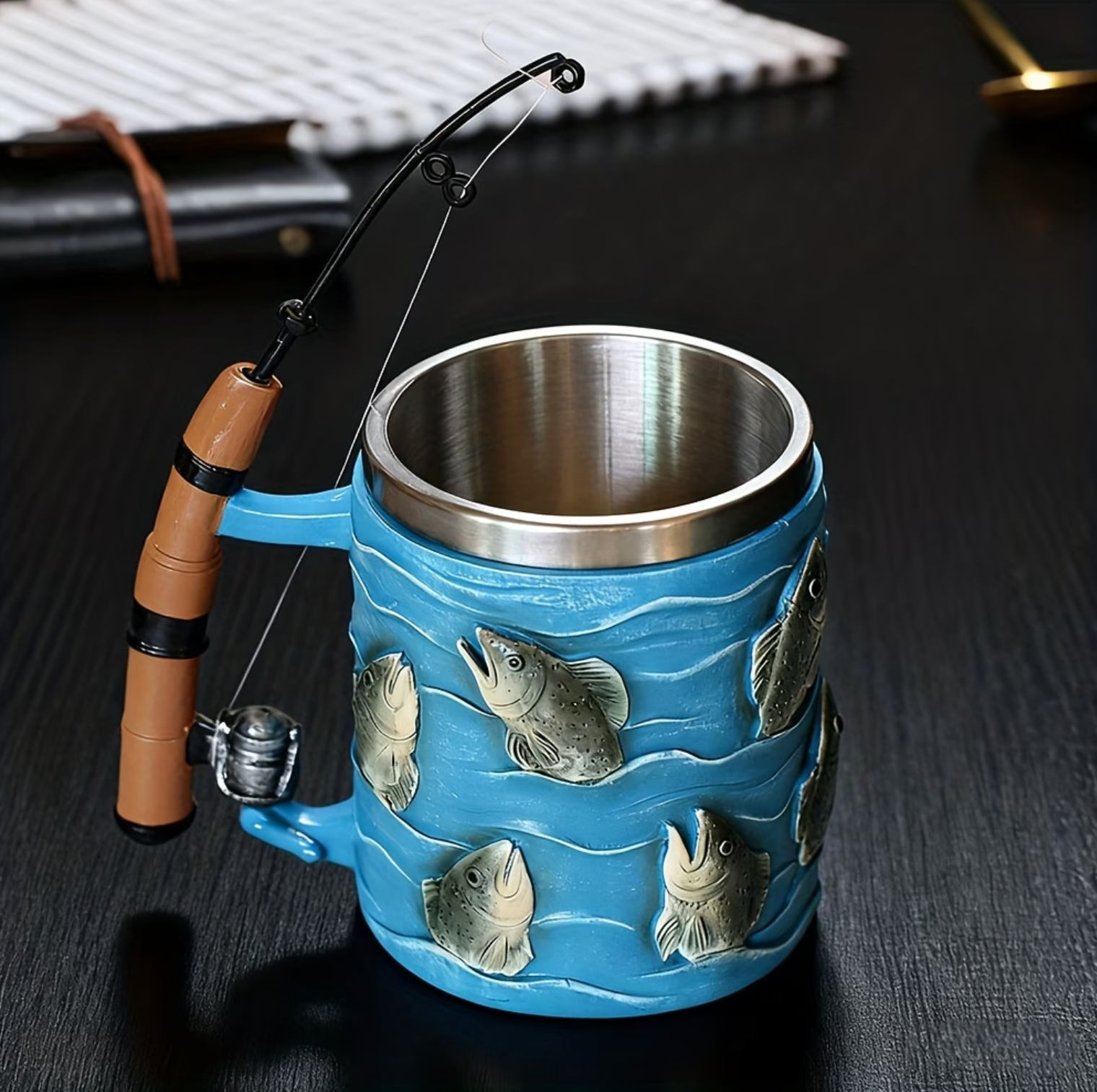 Fishing Mug - AquaCraft™ Insulated Design for Hot & Cold Drinks