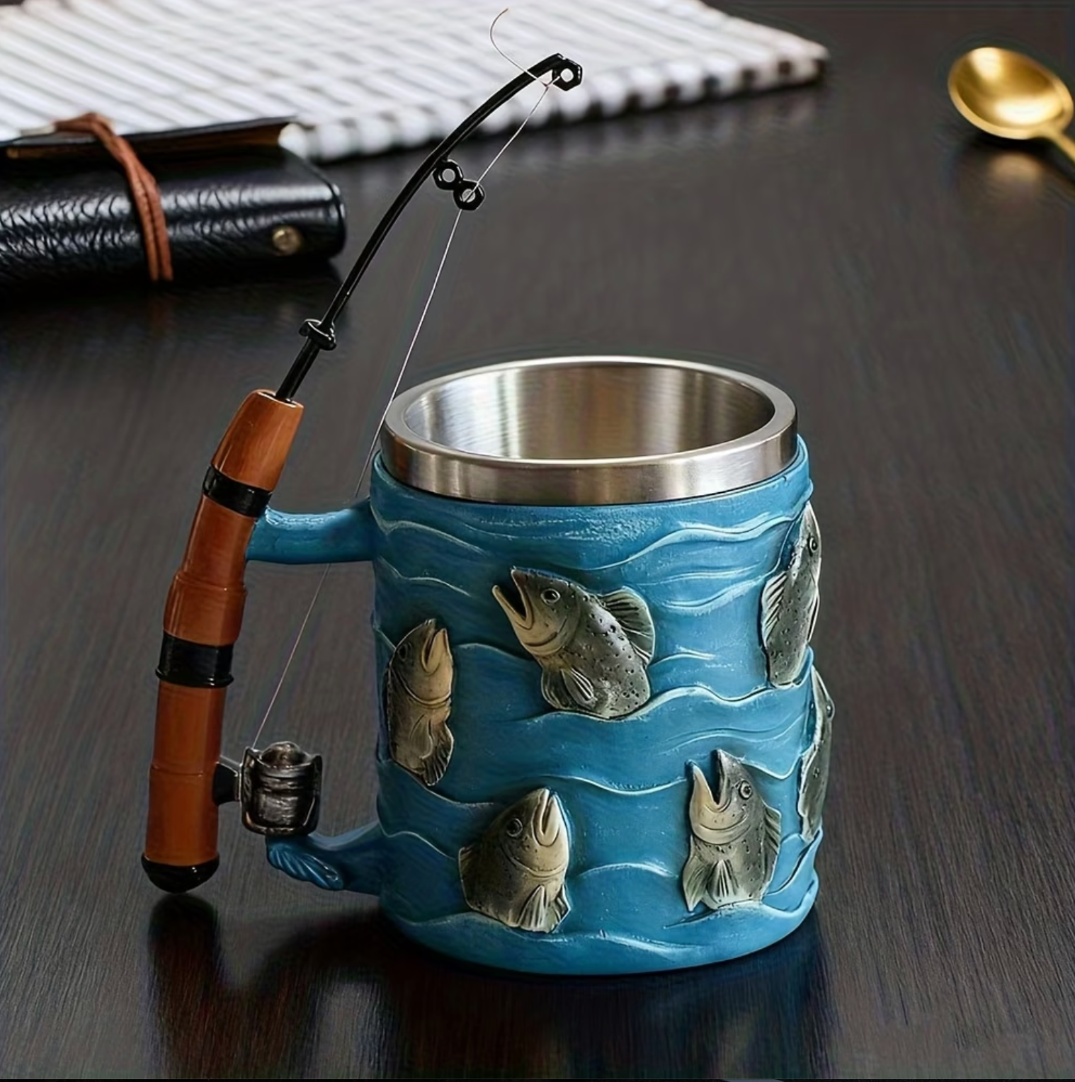 Fishing Mug - AquaCraft™ Insulated Design for Hot & Cold Drinks
