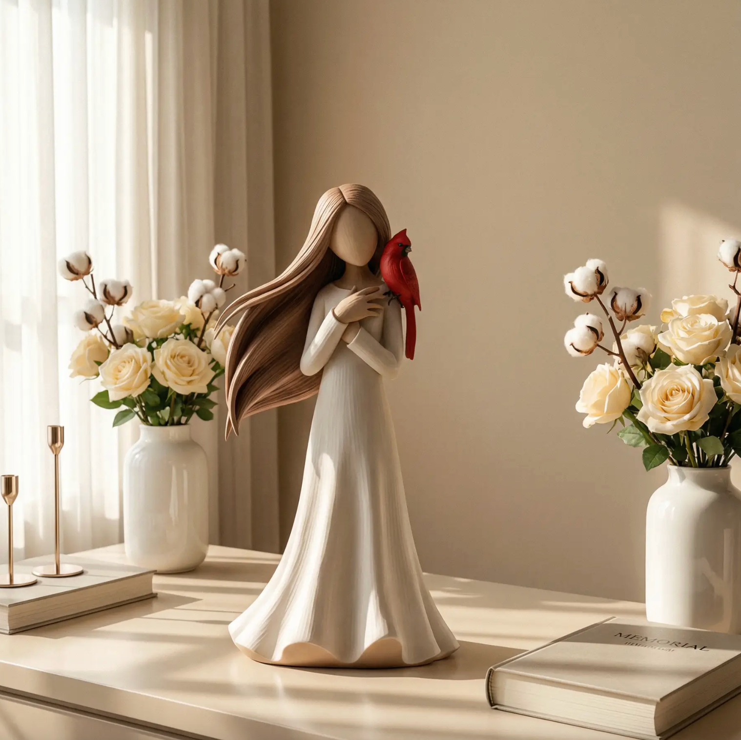 Remembrance Figurine - EverGrace™ Cardinal Tribute