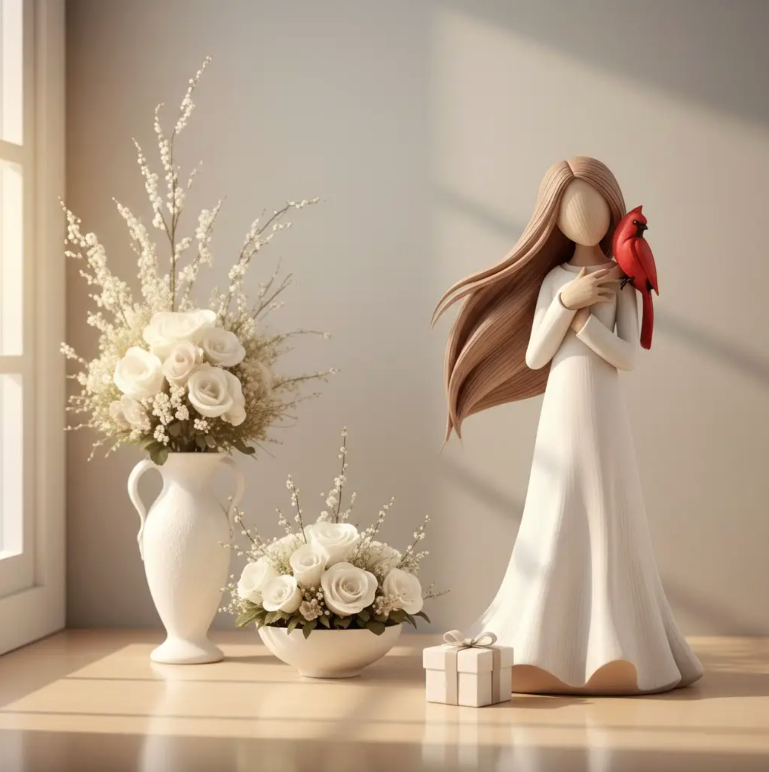 Remembrance Figurine - EverGrace™ Cardinal Tribute