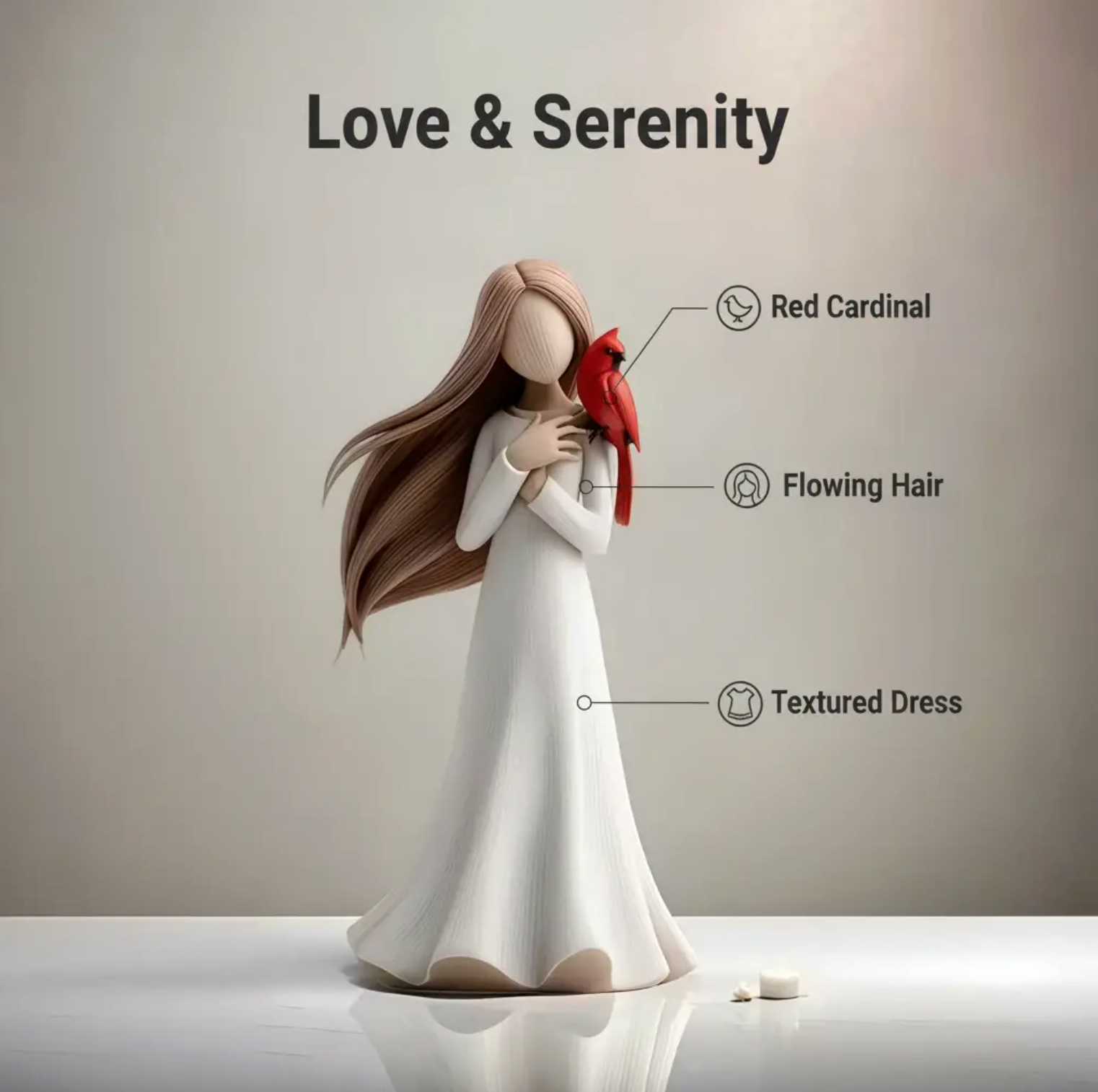 Remembrance Figurine - EverGrace™ Cardinal Tribute