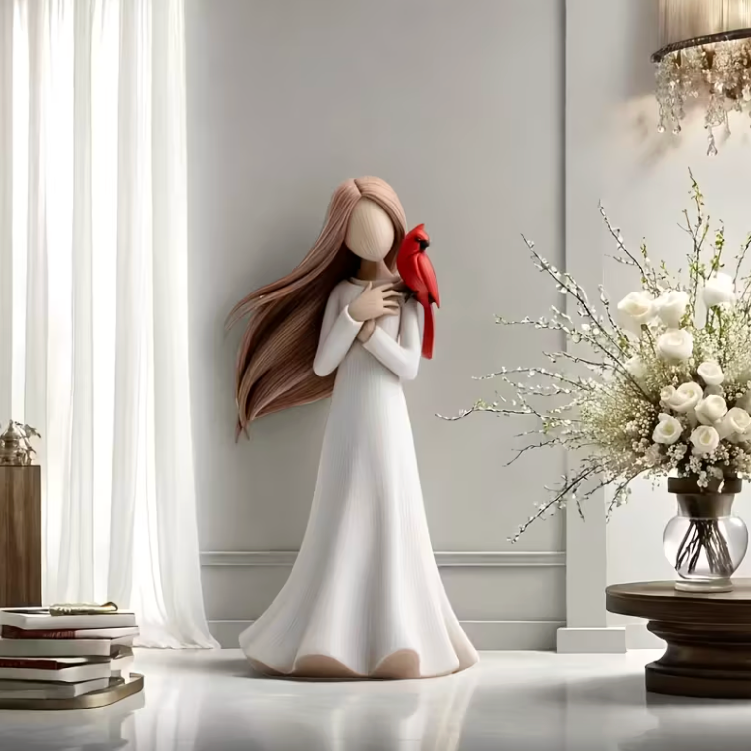 Remembrance Figurine - EverGrace™ Cardinal Tribute