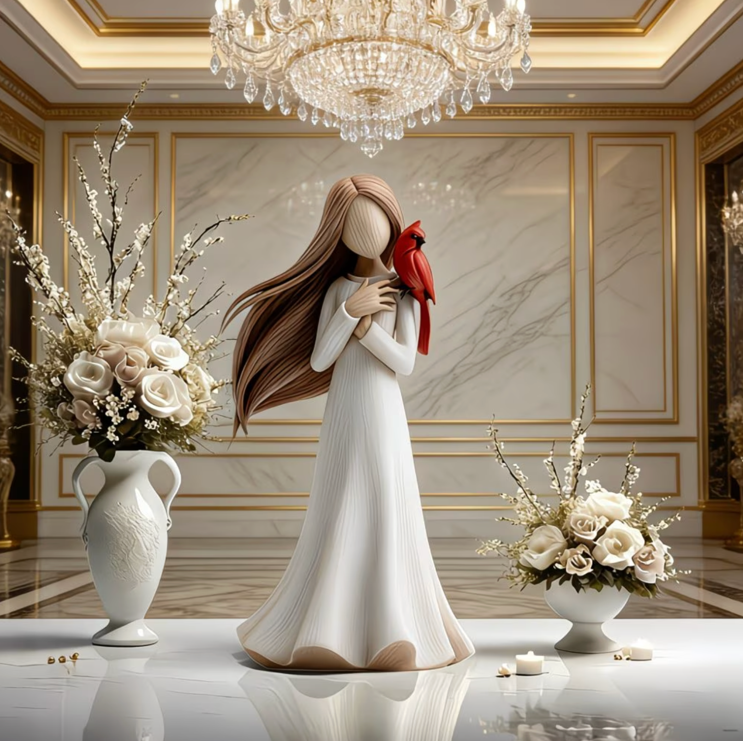 Remembrance Figurine - EverGrace™ Cardinal Tribute