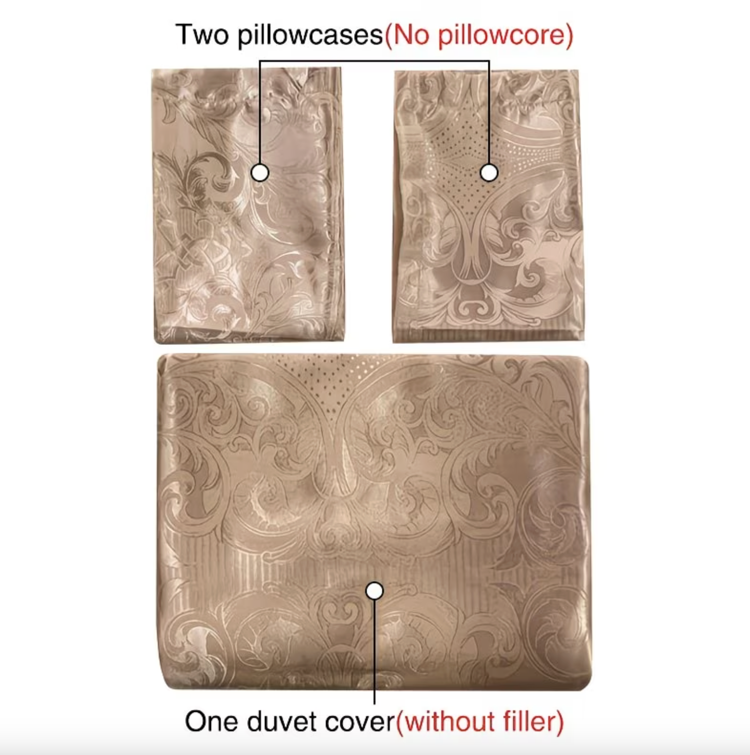 Luxurious Jacquard Bedding Set - Éclat Home