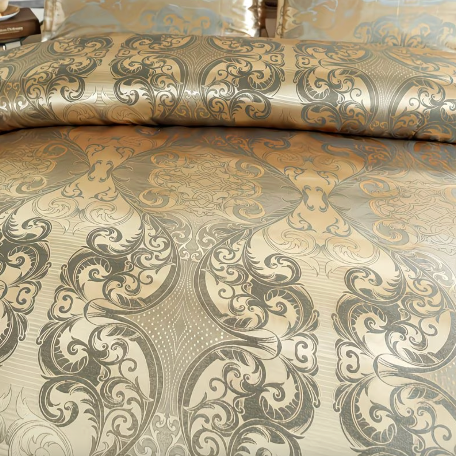 Luxurious Jacquard Bedding Set - Éclat Home