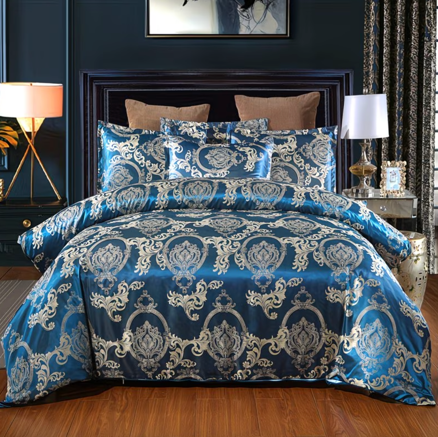 Luxurious Jacquard Bedding Set - Éclat Home