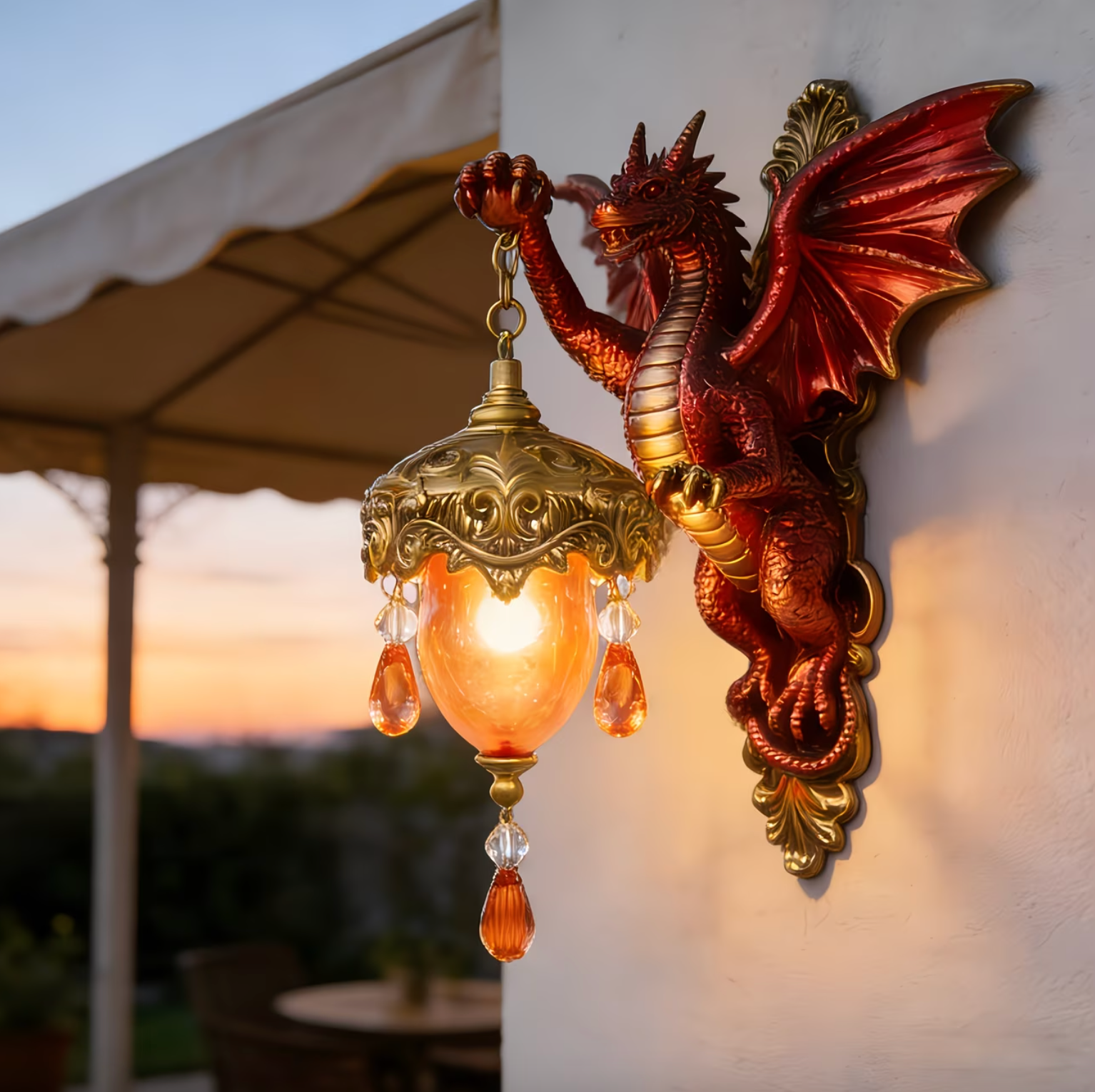 Ember Glow Wall Lamp - Luminara Designs