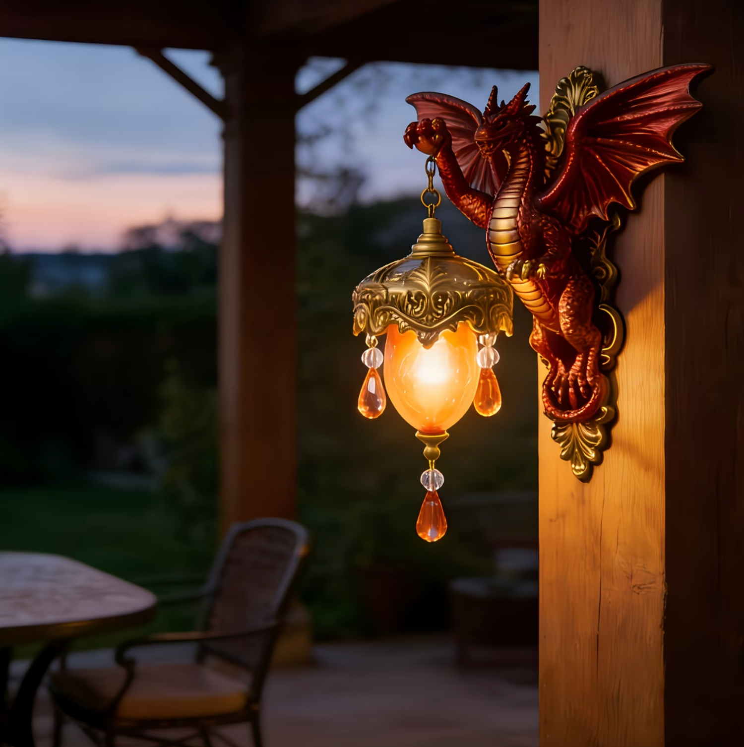 Ember Glow Wall Lamp - Luminara Designs