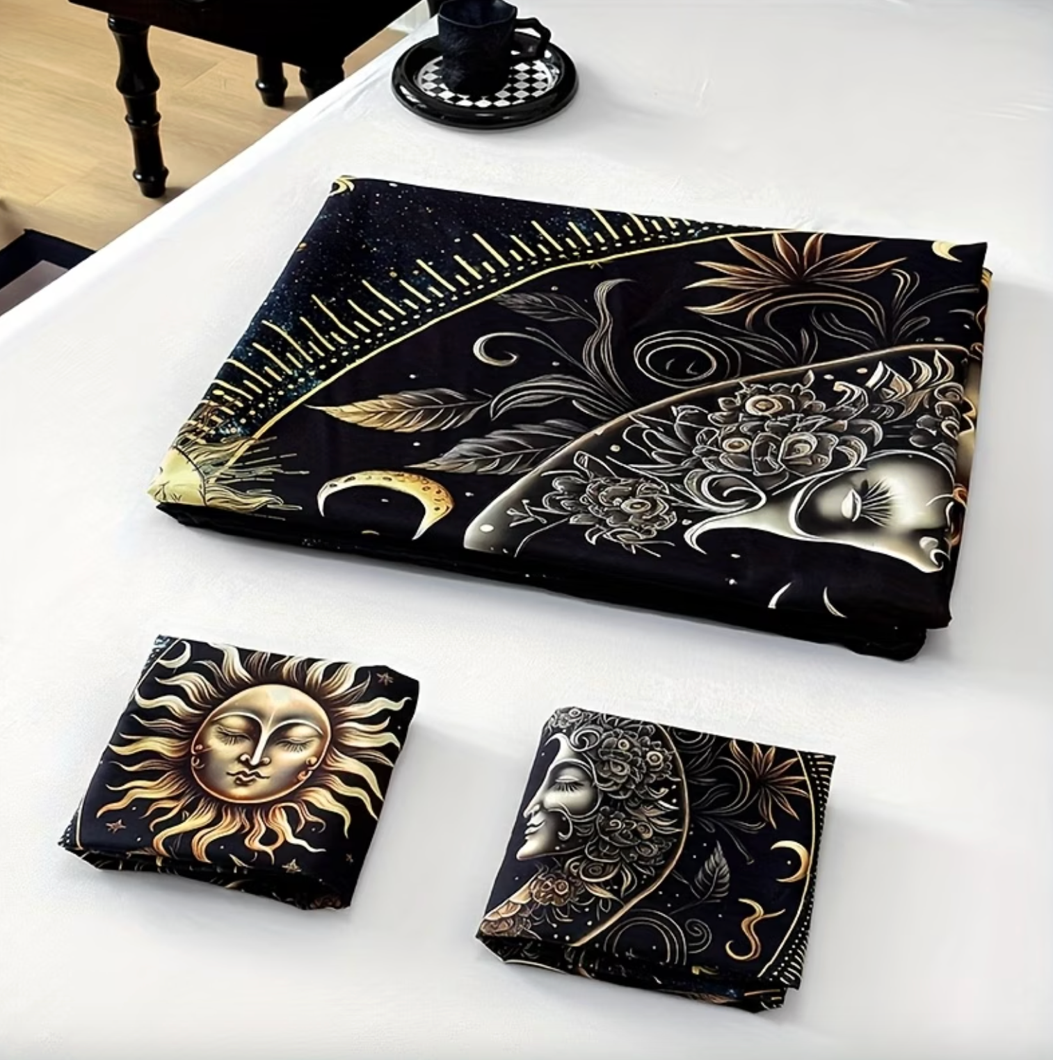 Celestial Dreams Duvet Set - Celestara™ with Starry Design