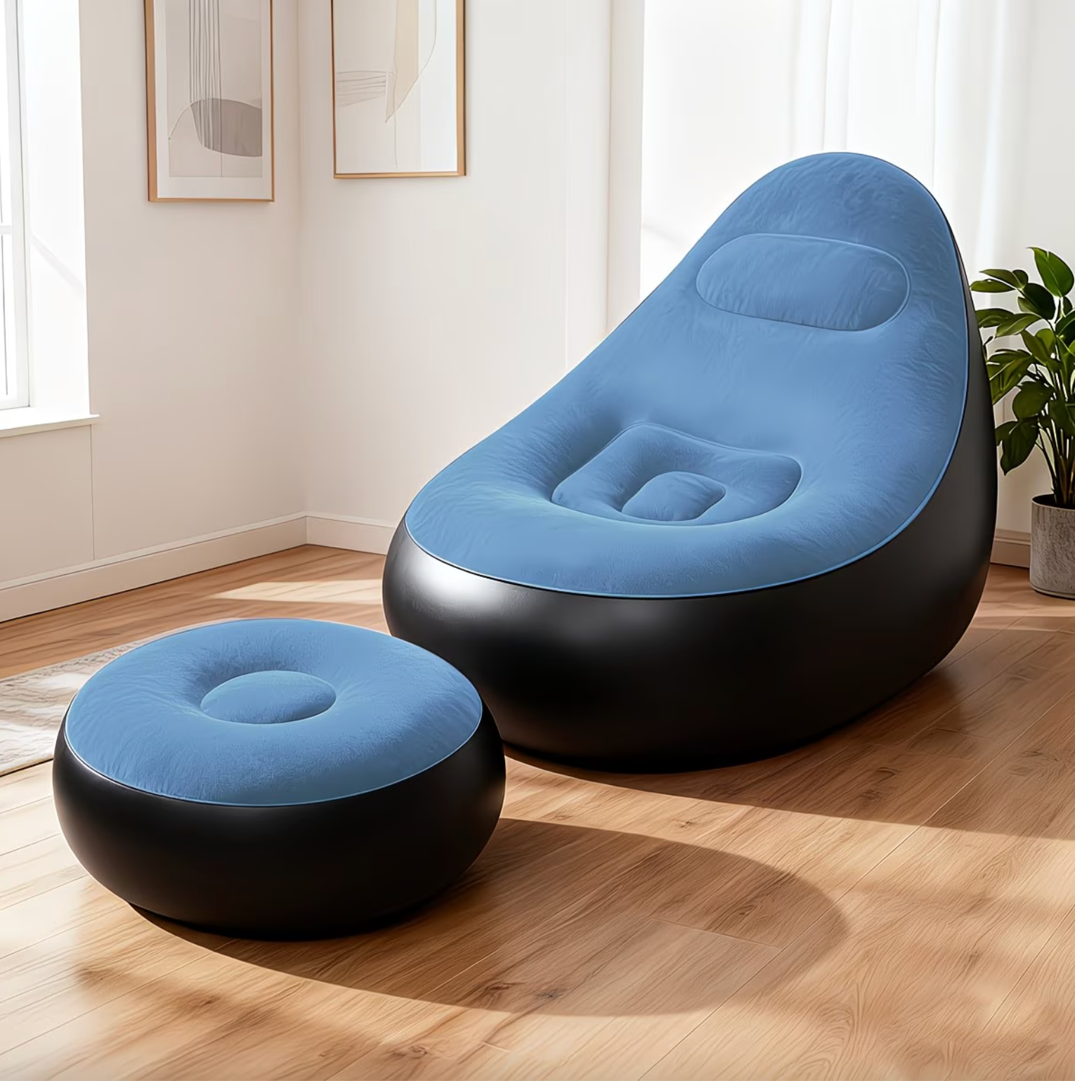 Inflatable Lounge Chair - LuxeAir™ with Easy Setup