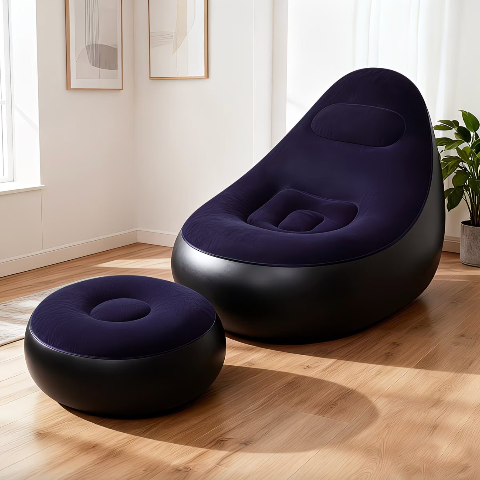 Inflatable Lounge Chair - LuxeAir™ with Easy Setup
