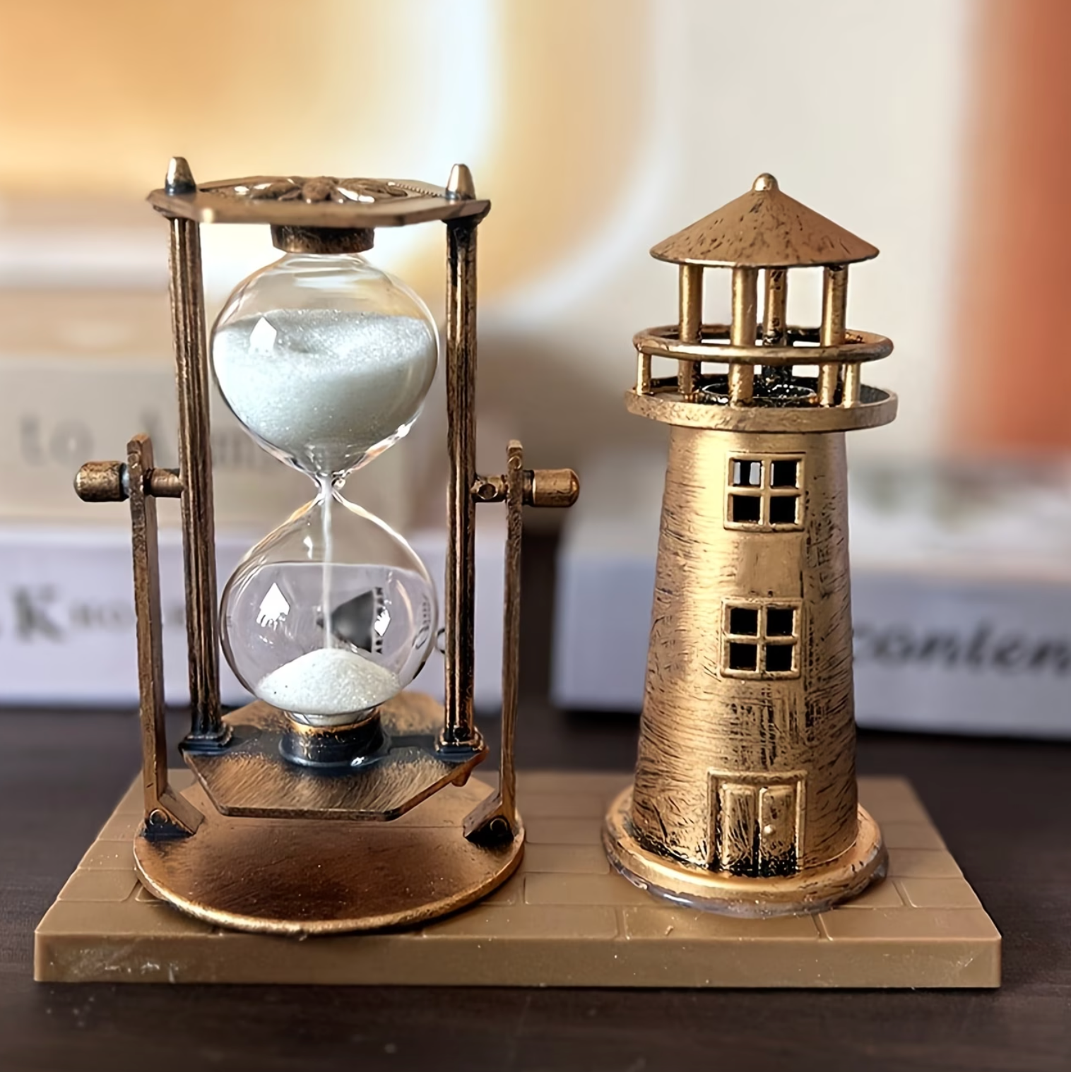 Timeless Hourglass - Aurelian Treasures Vintage Decor