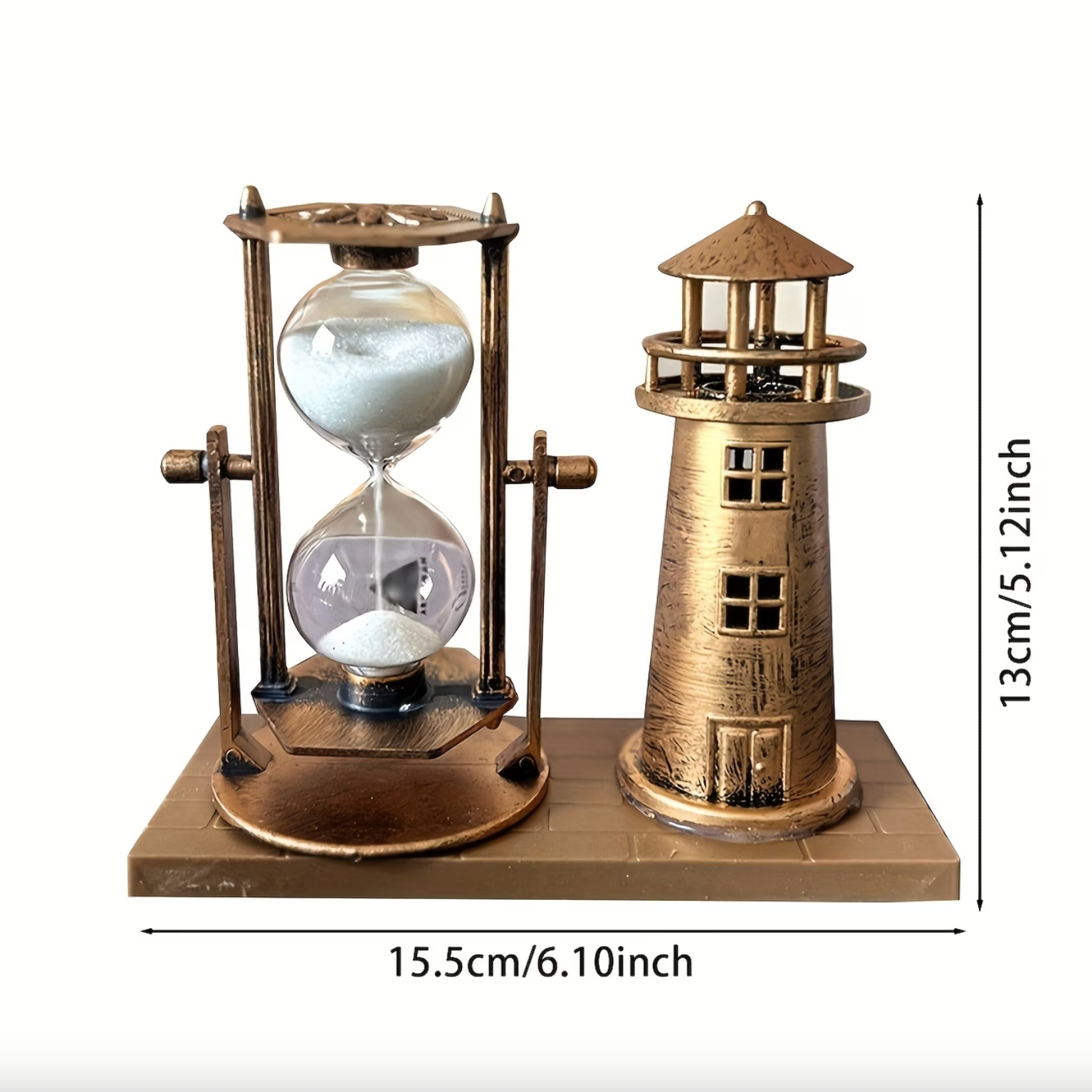 Timeless Hourglass - Aurelian Treasures Vintage Decor