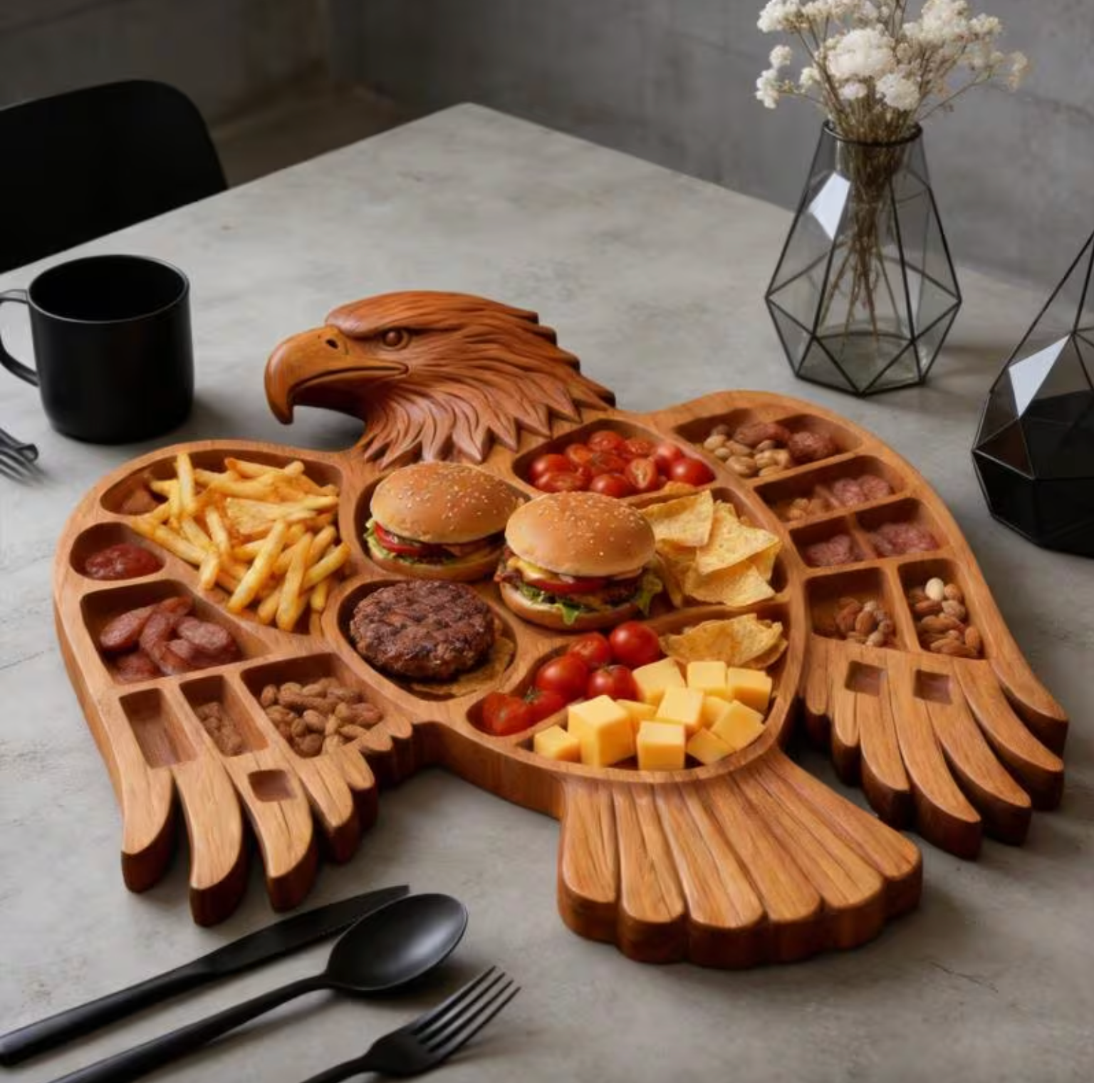 Artisan Charcuterie Board - LuxeCraft Essentials
