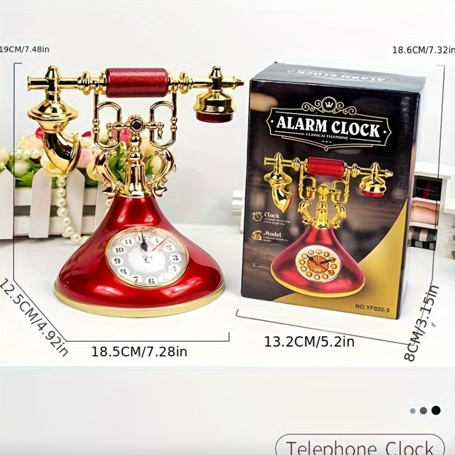 Timeless Vintage Alarm Clock - Aurelia Home