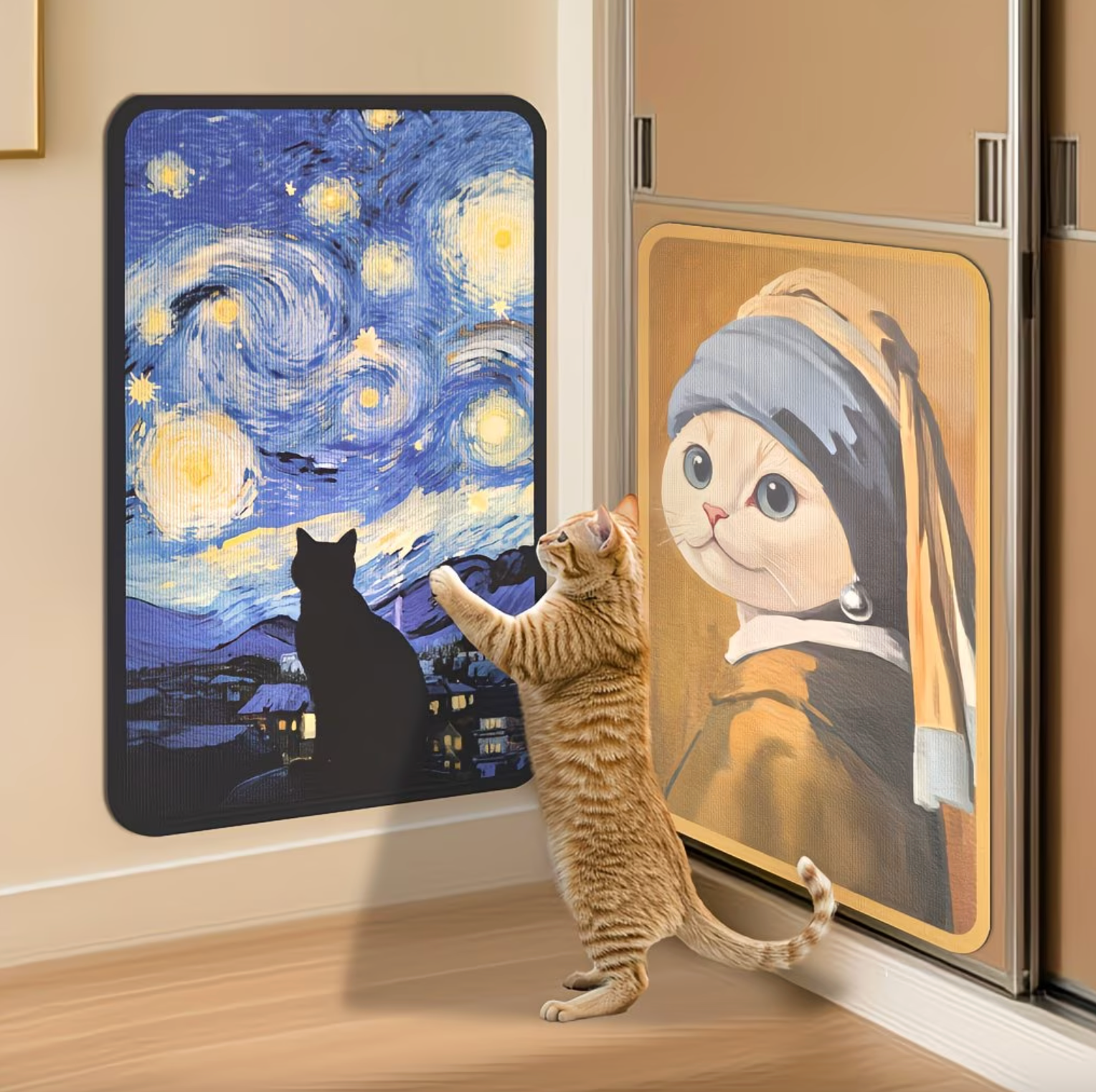 Cat Scratching Board - Purrfectly Crafted Designs