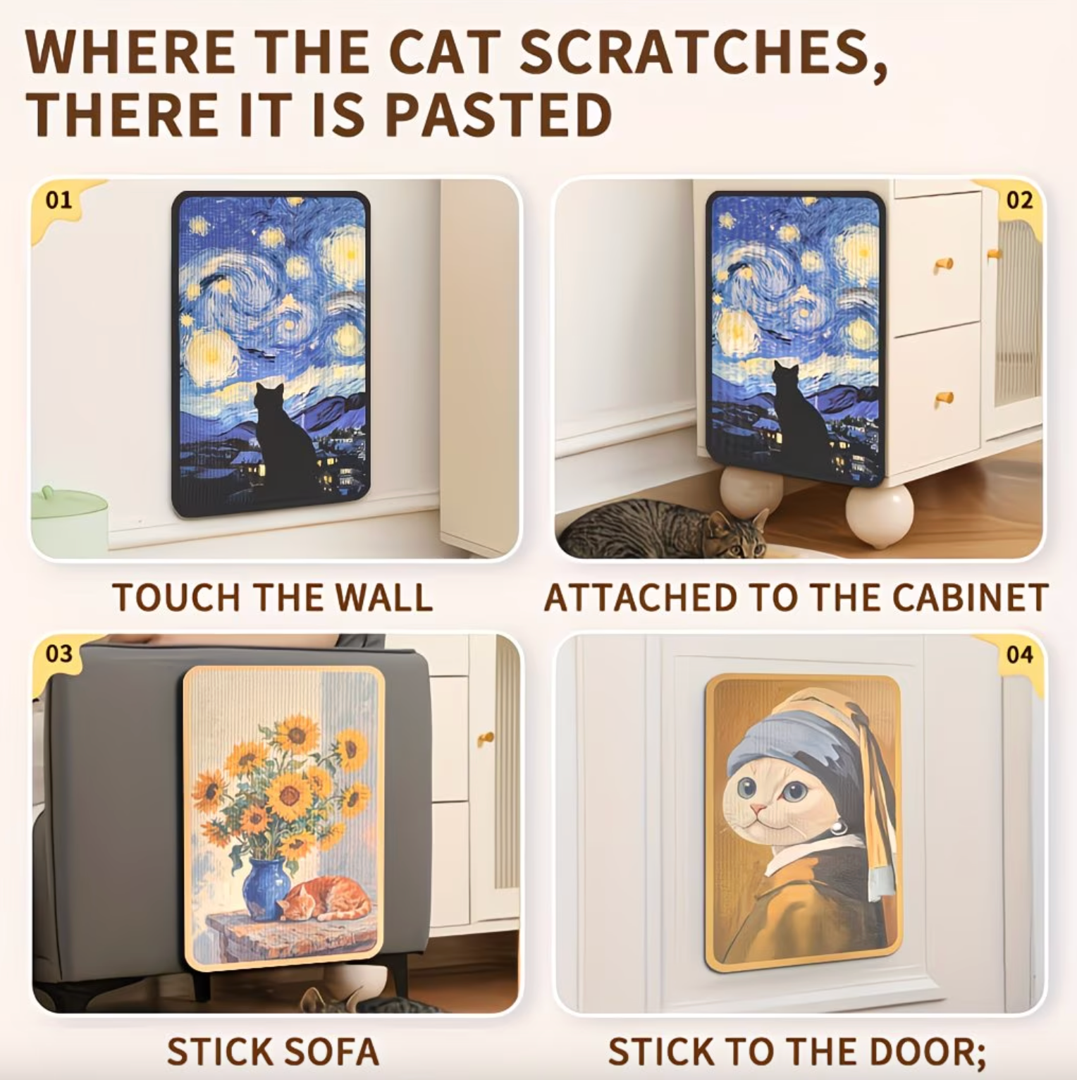 Cat Scratching Board - Purrfectly Crafted Designs