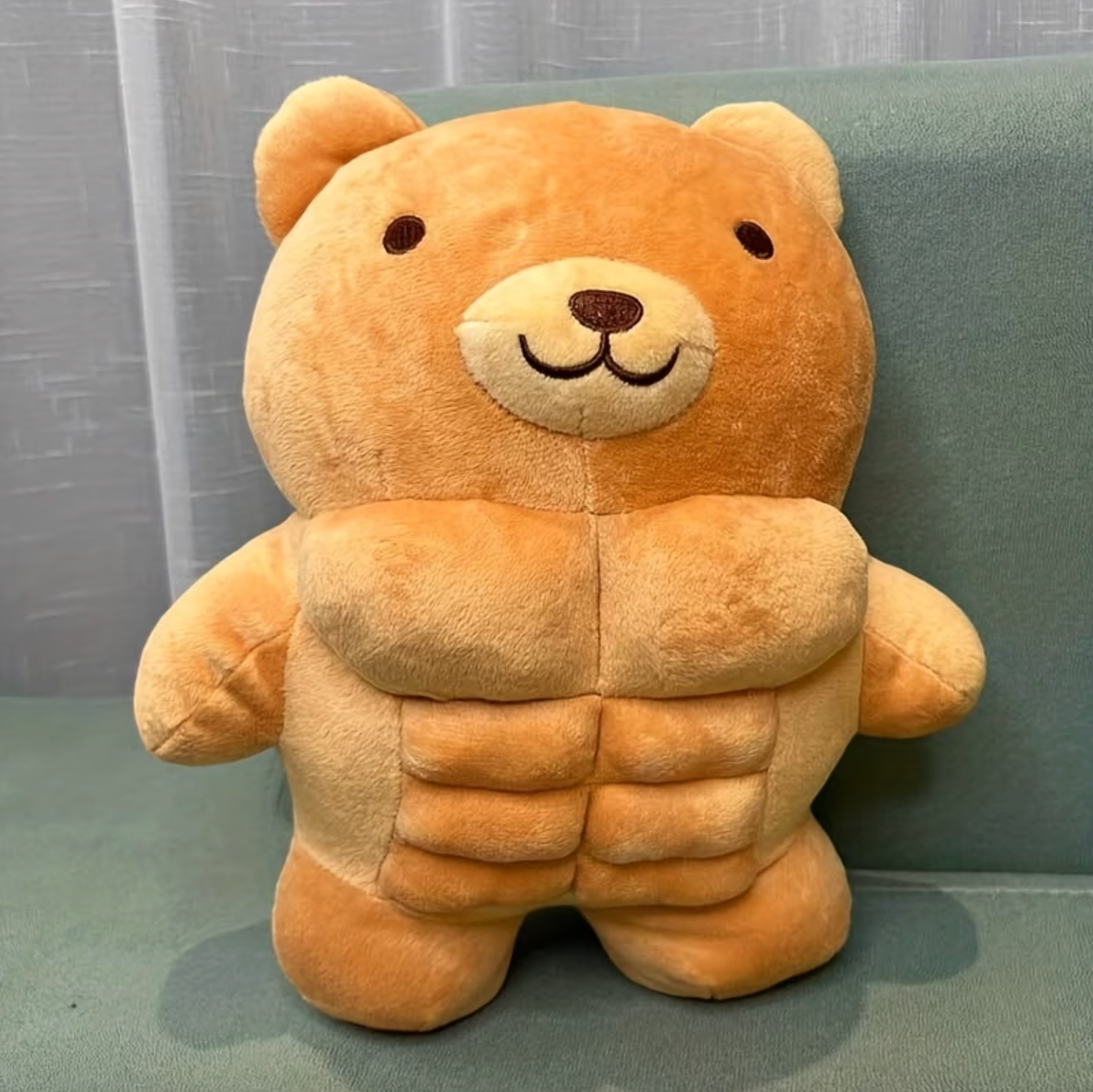 Muscle Teddy Plush - CuddleBear Co.