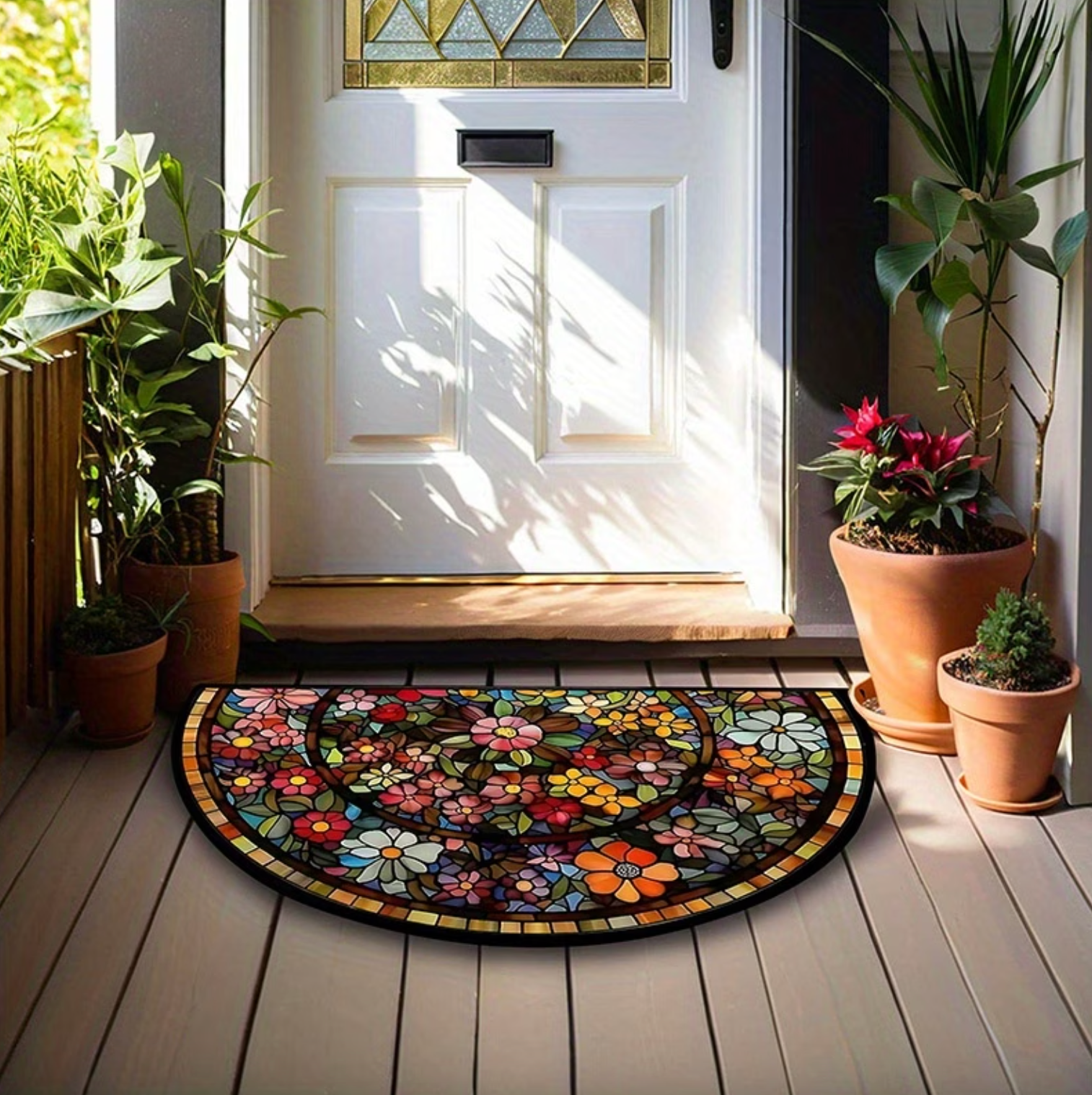 Floral Entry Mat - Artistry by Bloomosaic