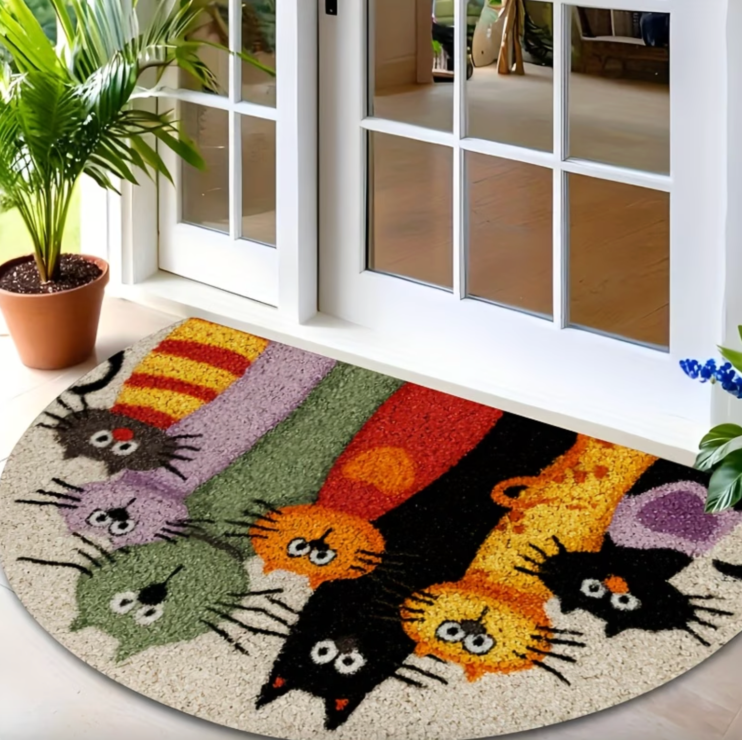 WelcomeMat™ Personalized Door Mat - WhiskerWelcome