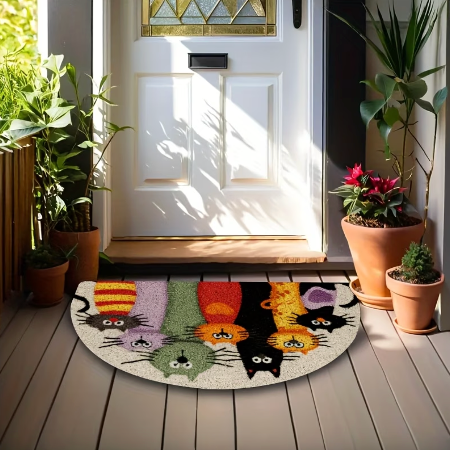 WelcomeMat™ Personalized Door Mat - WhiskerWelcome