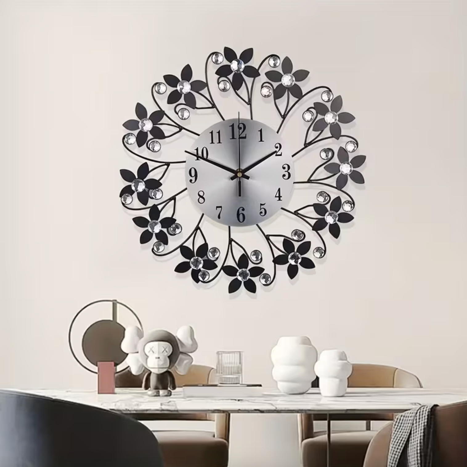 Elegant Wall Clock - Timeless Design by LuxeTime