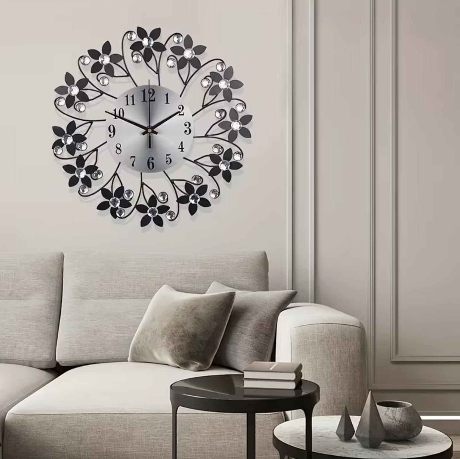 Elegant Wall Clock - Timeless Design by LuxeTime