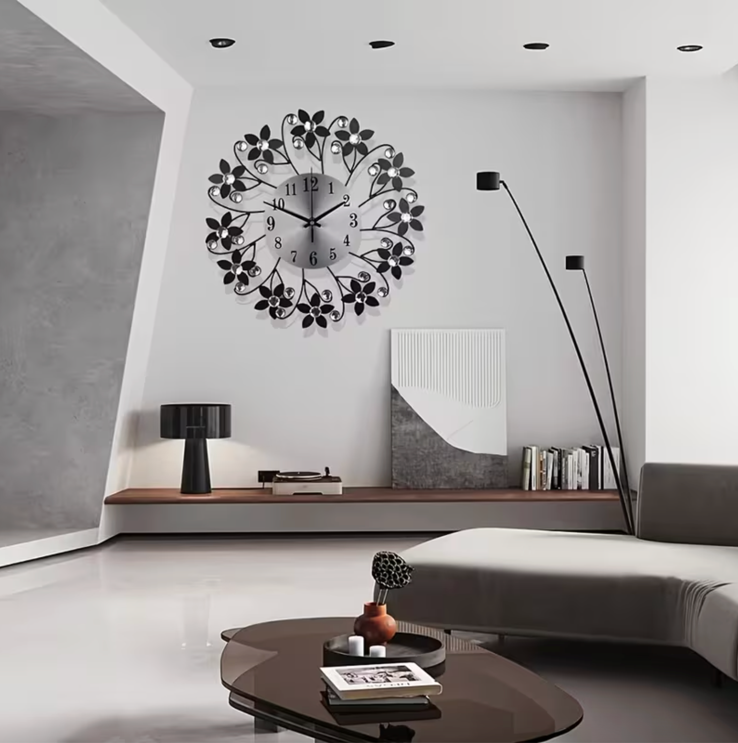 Elegant Wall Clock - Timeless Design by LuxeTime