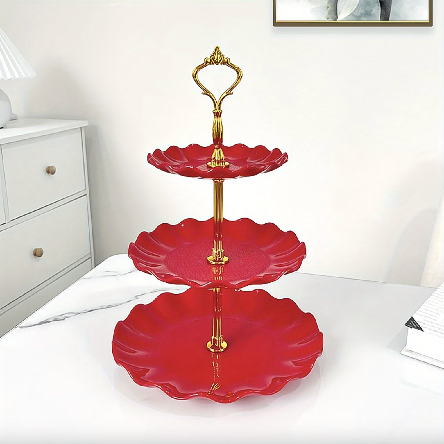 Elegant Tiered Serving Stand - LuxeServe™